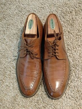 Mephisto Men's Brown Leather Derby Oxfords